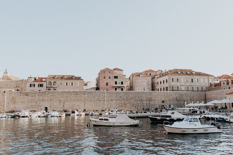 The port of Dubrovnik by Mieke Broer