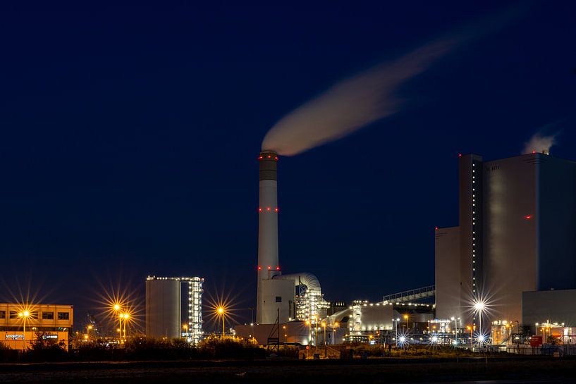 Evening on the 2nd Maasvlakte by Marja Koole