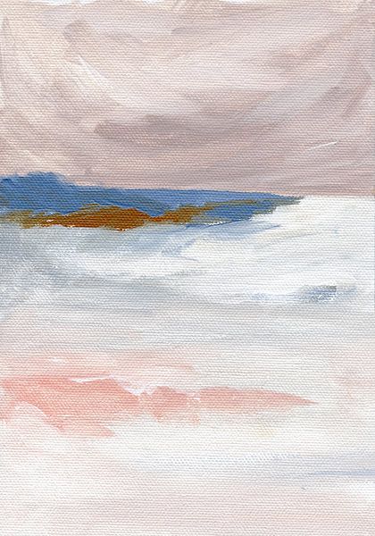 Tons pastel doux et coups de pinceau texturés par Nikita Jariwala