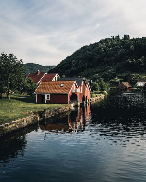 Norwegen | Bootshaus | Stavanger von Sander Spreeuwenberg