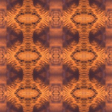 Glühend orange Wolkenstruktur als Muster 2