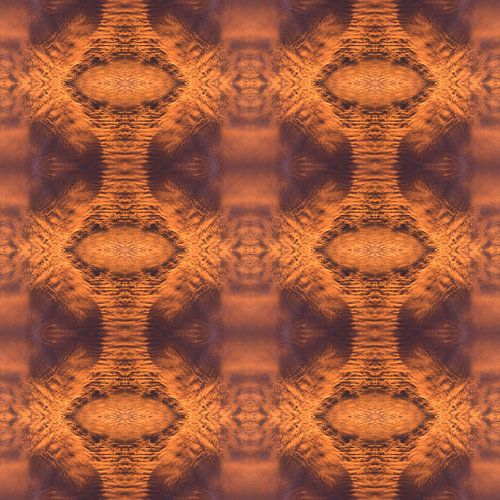 Gloeiende oranje wolkenstructuur als patroon 2