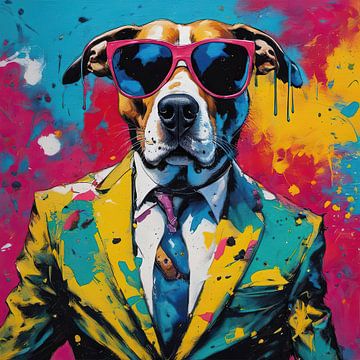Hond van Blikvanger Schilderijen