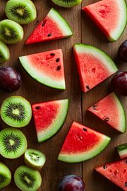 Fruchtmix Vielfalt von Poster Art Shop