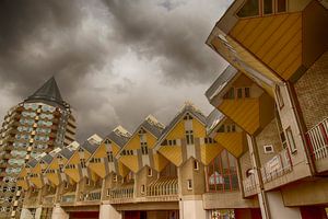 Les maisons Cube à Rotterdam. sur Don Fonzarelli