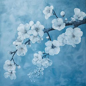 Blüte blau