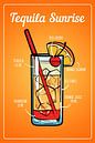 Tequila Sunrise Cocktail van ColorDreamer thumbnail