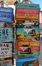 Colorful wooden signs with summer scenes Lagos Portugal by My Footprints thumbnail