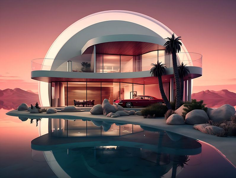 Vintage Los Angeles von PixelPrestige
