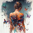 Powerful Butterfly Woman Body #4 by Chromatic Fusion Studio thumbnail