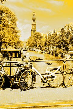 Jordaan  Westerkerk Prinsengracht Gouden Amsterdam van Hendrik-Jan Kornelis