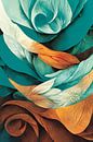 Motif floral élégant Abstrait créatif par Color Square Aperçu