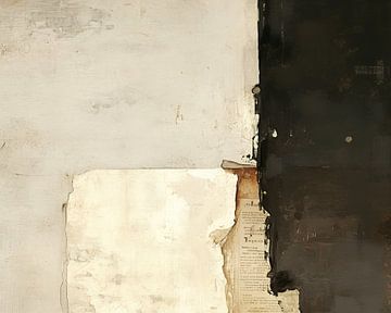 Erdtöne Abstrakt | Abstrakt mit Erdtönen von Kunst Laune