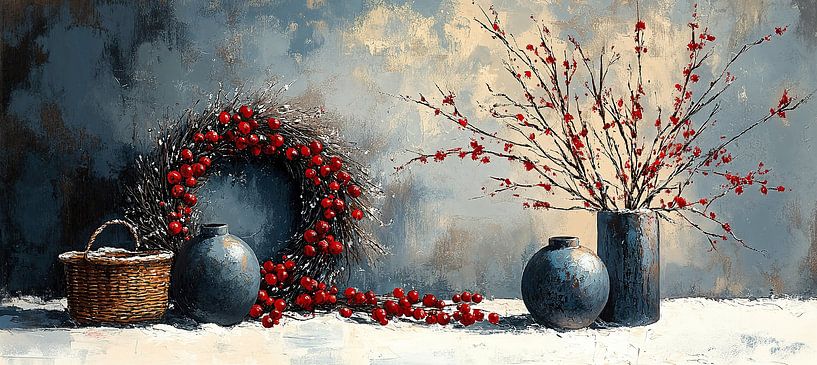 Winterliche Beeren von Kunst Laune