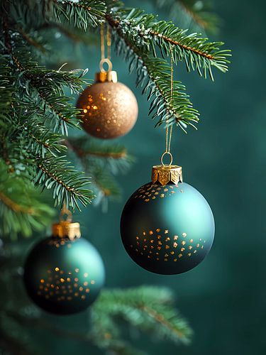 Wintertaling en gouden kerst