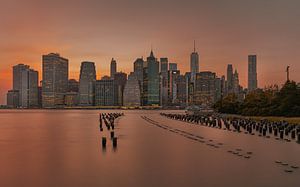 Coucher de soleil à New York