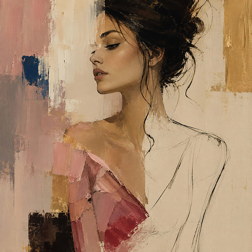 Die unvollendete Muse von Moonheart Artworks