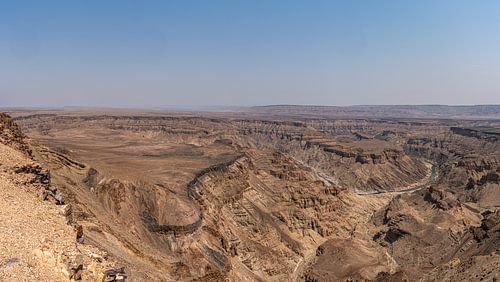 Panoramafoto Fish River Canyon in Namibië, Afrika