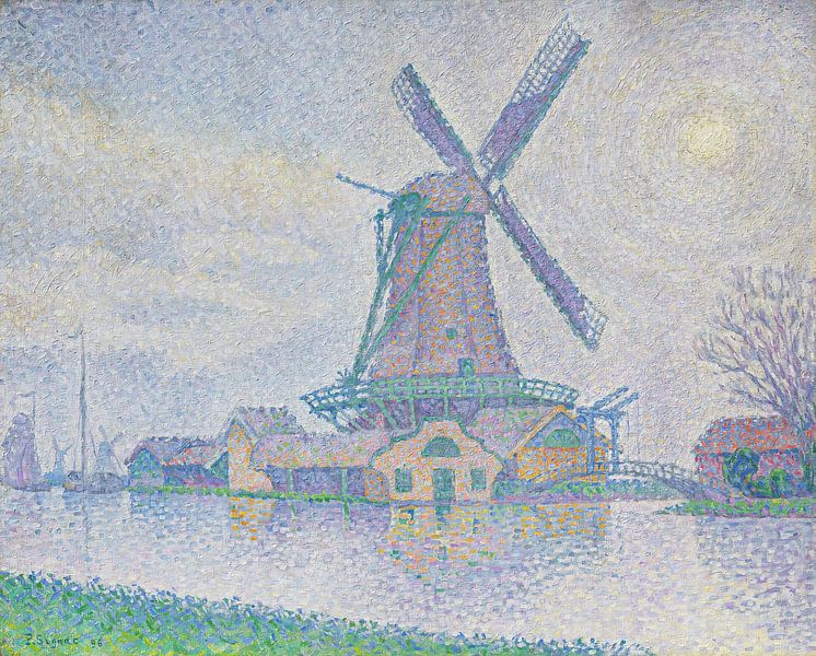 Mill of Edam, Paul Signac by Masterful Masters
