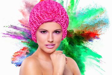 Woman with bathing cap by Tilo Grellmann | Photography