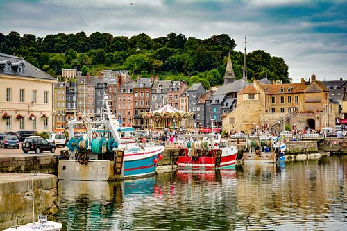 Honfleur, vissershaven.
