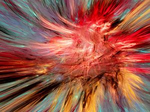 Kosmische Explosion aus Lichtfragmenten