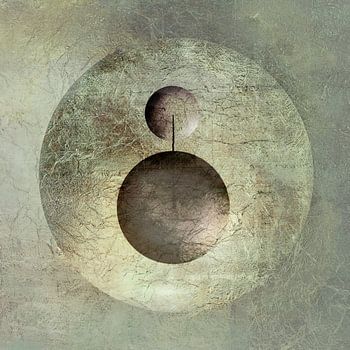 Modern Abstract. Minimalisme met Cirkels. 4