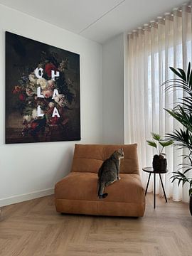 Kundenfoto: "Oh La La" (Botanischer Druck mit Typografie) von Studio POPPY