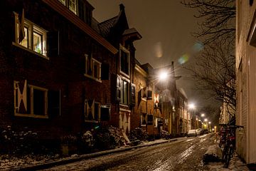 Historische pakhuizen in de Middelburgse Verwerijstraat. van Robbert De Reus