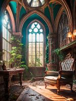 Gebouw Lost Places van binnenuit