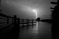 Onweer boven de Palendijk