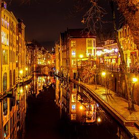 Utrecht (NIGHT) by Ben van den Berg