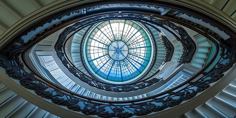 Skeye, het oog op de hemel, eye on the sky van Jan Bechtum