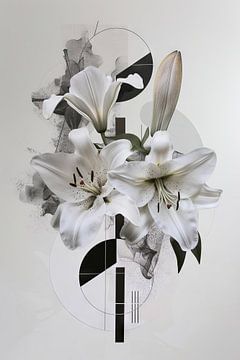 Lelies - floraal kunstwerk van Felix Brönnimann