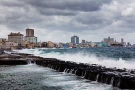 A stormy day in Havana, Cuba by Simon Koy