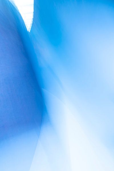 Disappearing in a world of Blue by Pieter van Roijen