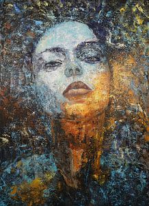 Une femme extravertie