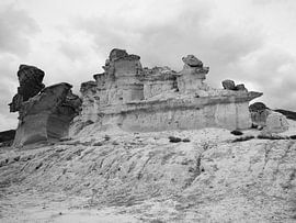 De rotsen bij El Bolnuevo van Jan Kooreman