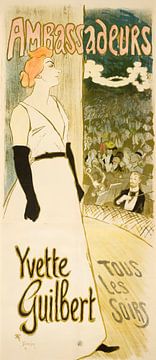 Yvette Guilbert, Théophile Alexandre Steinlen