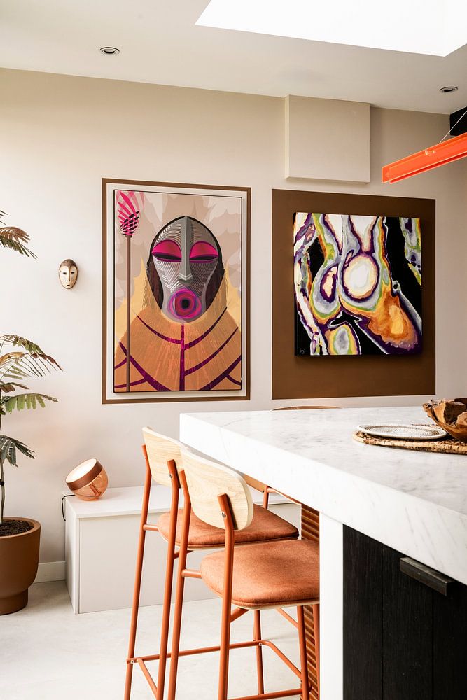 De bewaker II (gezien bij vtwonen)  van Siegfried Gwosdz 