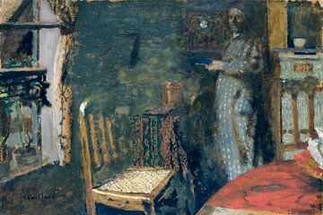 Vrouw bij het raam, Édouard Vuillard