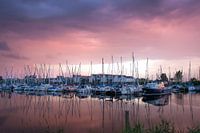 De jachthaven van Huizen