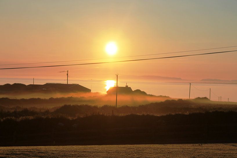 Lever de soleil doré par Yria Meijer