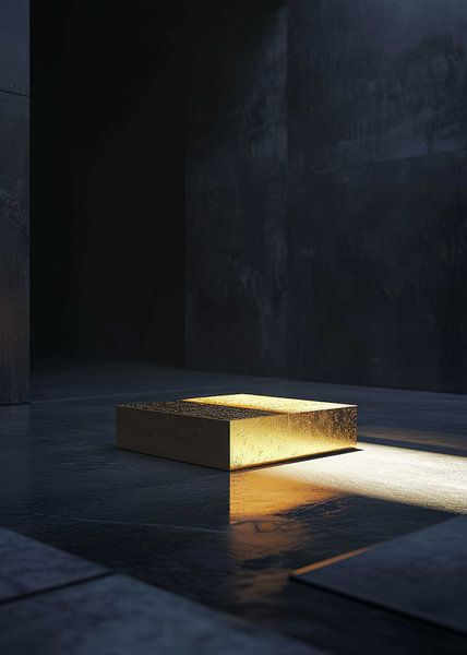 3D Dark Gold by Morgan