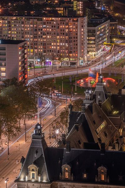 Rotterdam Centre von oben gesehen von Annemieke Klijn