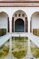 Patio at Alhambra in Granada