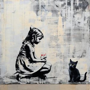 Banksy Inspiriert Nr. 4044