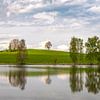 Reflets sur un lac sur Holger W. Spieker