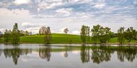 Reflections on a lake