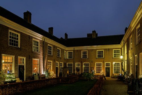 Breda, een sfeervol Begijnhof in de winterperiode